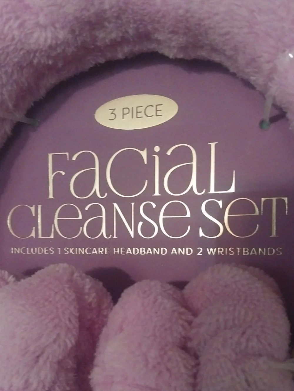 Plush Lavender Facial Cleanse Set - 3 Piece